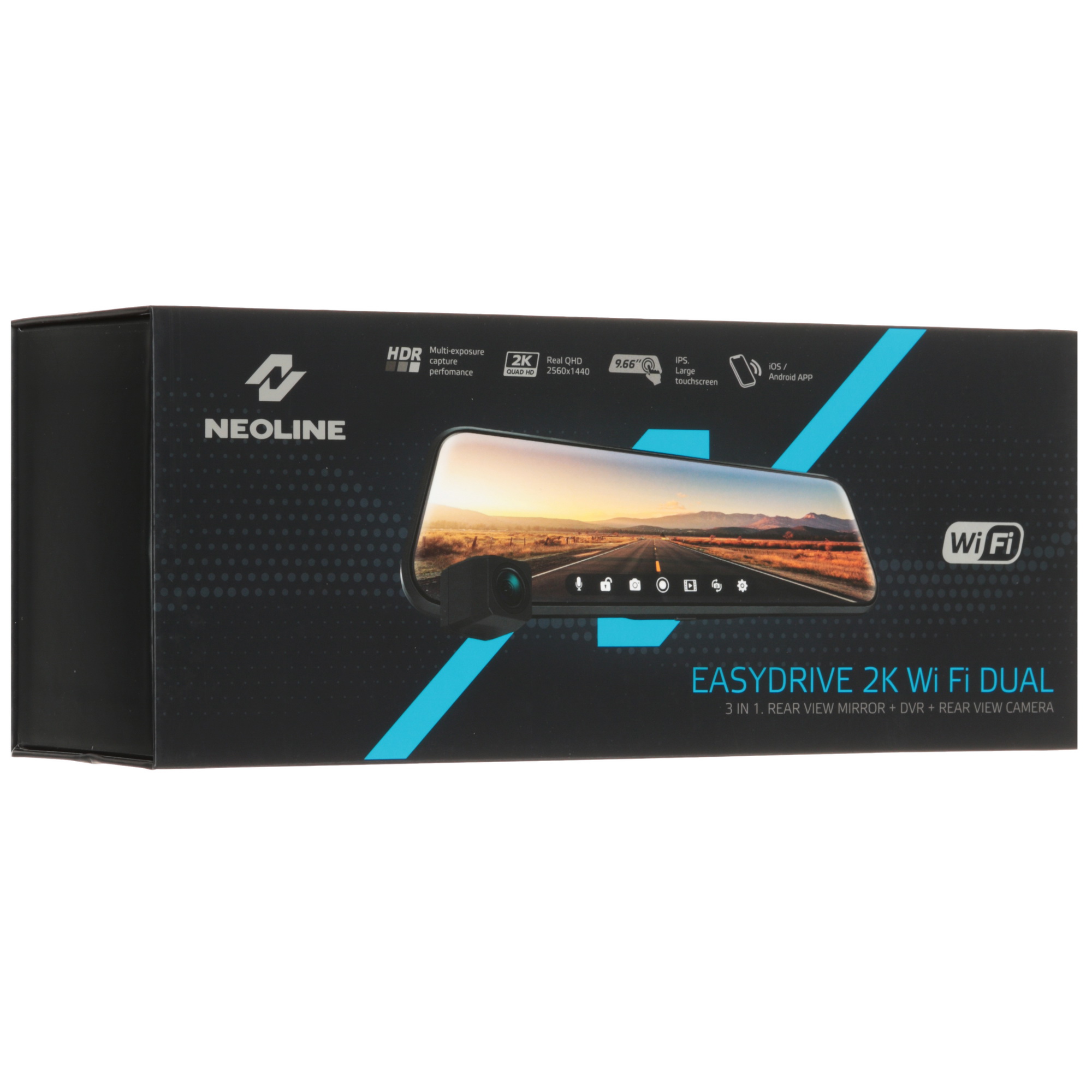 9198967 Видеорегистратор-зеркало Neoline EasyDrive 2K Wi-Fi Dual STDN-0002298 - Вид №11