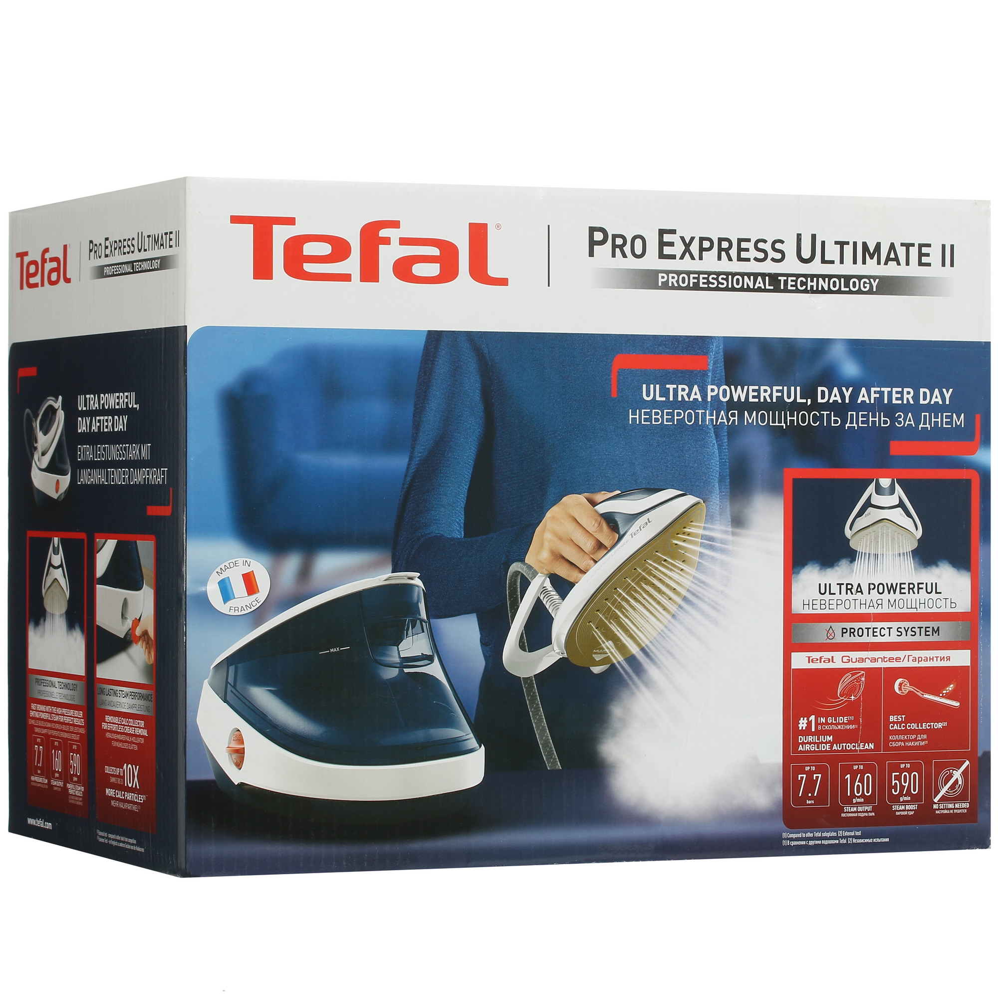 5411715 Парогенератор Tefal Pro Express Ultimate II GV9712E0 белый STDN-0052409 - Вид №12