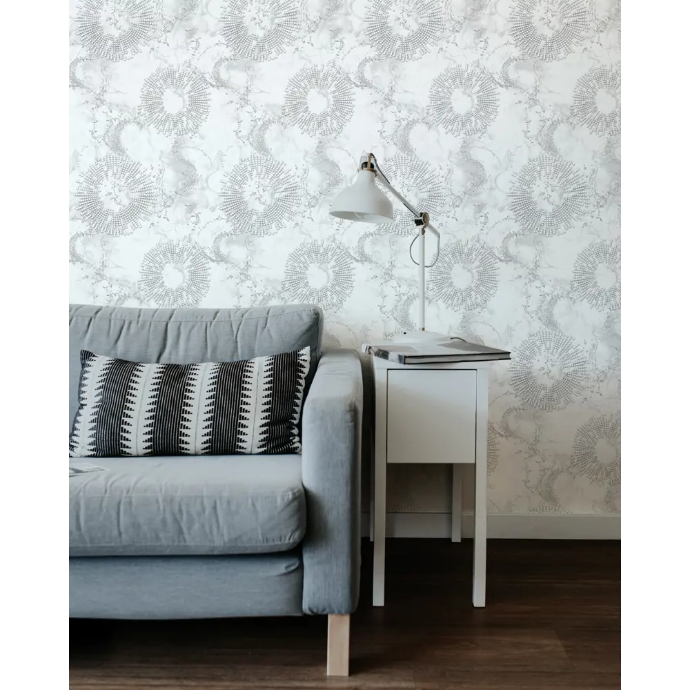 Обои флизелиновые Solo Disco перламутровые 1.06 м 201900 STLM-2033631 - Вид №2