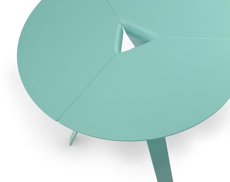 Kendo Mobiliario Круглый журнальный столик из лакированного металла sun-id-1353468 - Вид №5