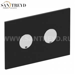 PL03AR Кнопка слива для инсталляции Globo 21 см цвет Черный бархат Globo ACCESSORIES Италия