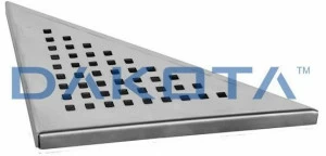 Dakota Люк и решетка из нержавеющей стали с сифонным клапаном Dakua+ - filo pavimento Poz94-13270c