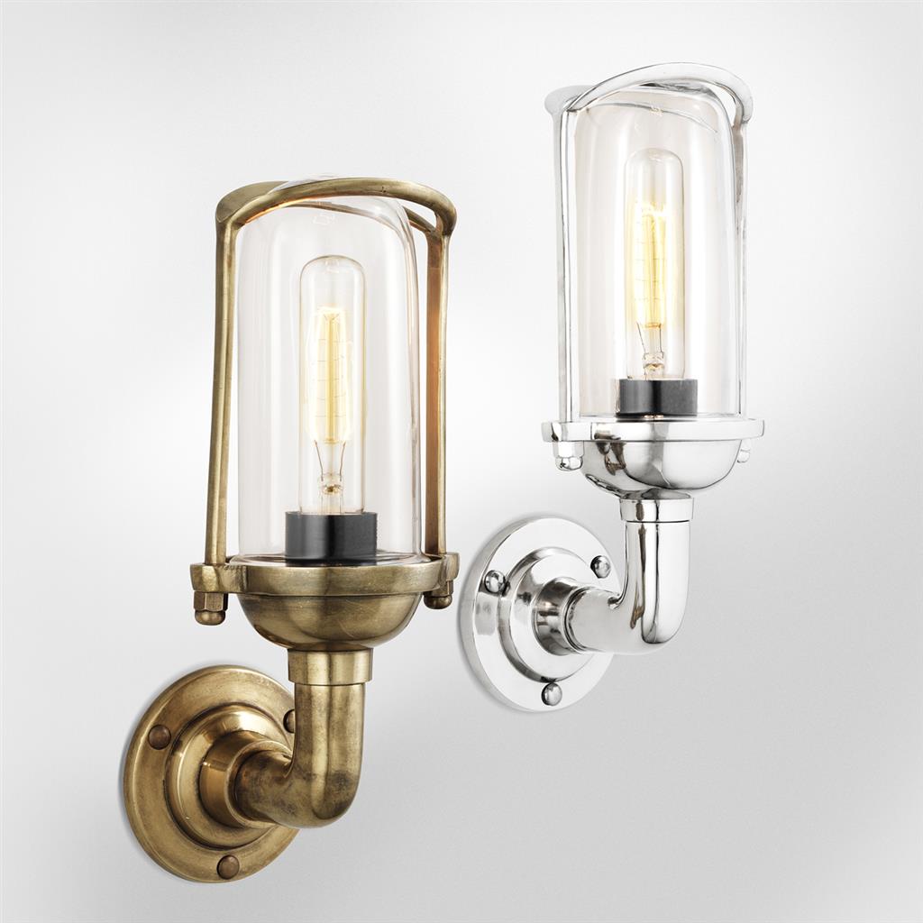 Бра 105899 от Eichholtz EICHHOLTZ ПОД СТАРИНУ, ФОНАРЬ 245401 Прозрачный;серебро  - Вид №3