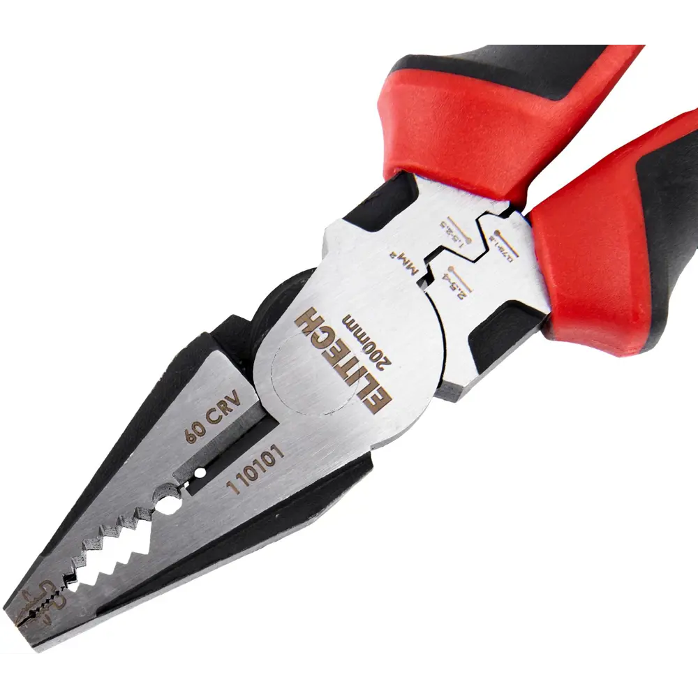 Комбинированные плоскогубцы Elitech 110101 для профессиональных работ 89407164 STLM-1570826 - Вид №4