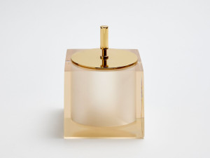 Держатель для хлопка из смолы с крышкой