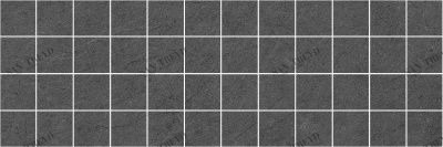 Story Декор мозаичный чёрный MM60094 20х60 Laparet 