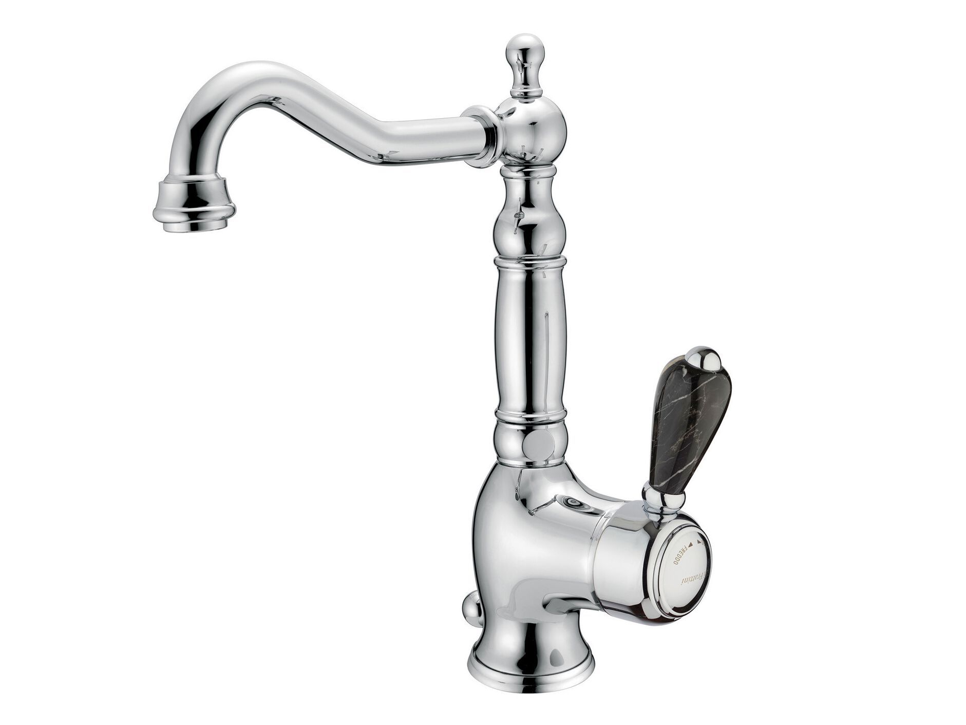 Однорычажный смеситель для раковины с раковиной Rubinetterie Frattini MORGAN 29864NP / 29864SC ARCH-00001224