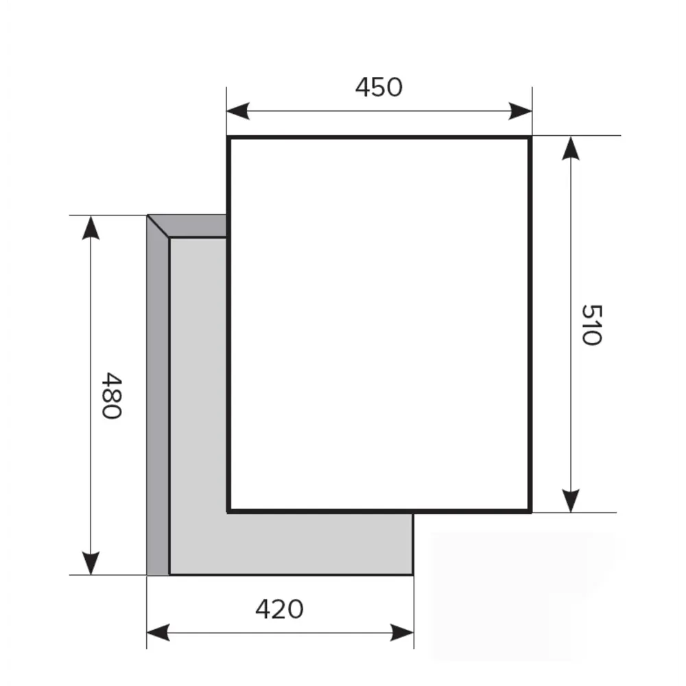 Газовая варочная панель Kitll KGG 4501 BLACK 45 см 3 конфорки цвет чёрный STLM-2169882 - Вид №2