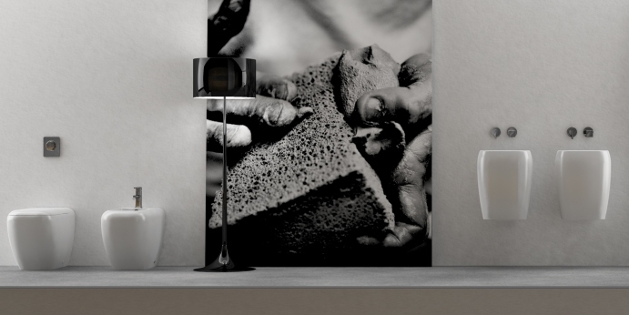 SHLAS Подвесная раковина настенная овальная Ceramica Cielo  белая  - Вид №2