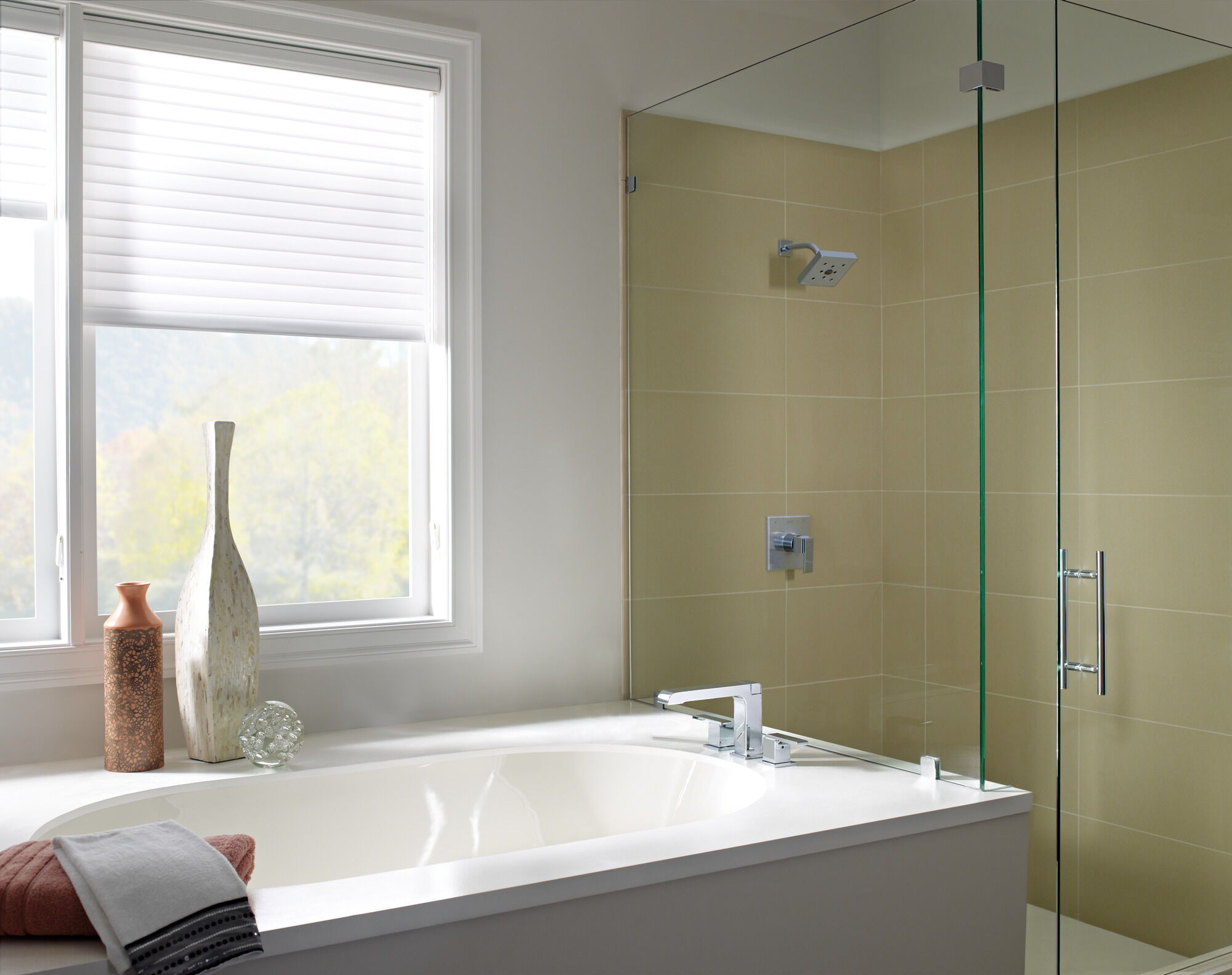 T2767 Римская ванна Delta Faucet Ara Хром - Вид №1