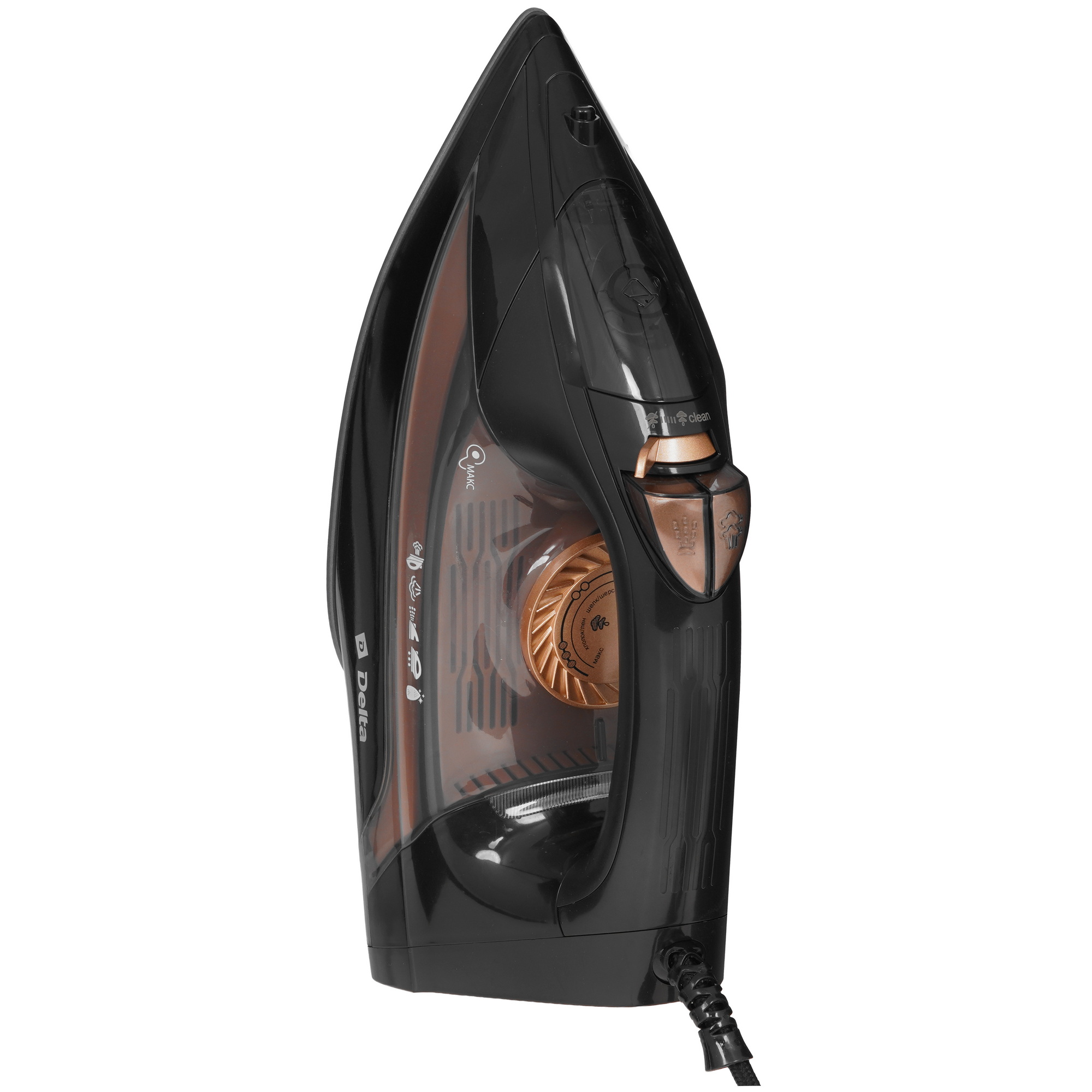 9235586 Утюг DELTA DL-152 черный STDN-0136342