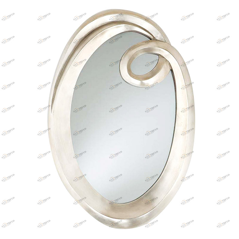 Зеркало овальное в раме 30-6910 от Schuller SCHULLER ДИЗАЙНЕРСКИЕ 247231 Серебро 