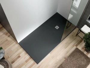 Acquabella Прямоугольный нескользящий душевой поддон в Akron © Zero