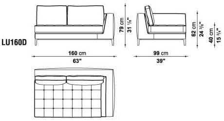 Maxalto Модульный угловой диван из ткани Lucrezia sun-id-1346409 - Вид №29