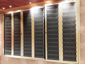 Окрашенная стальная дверь