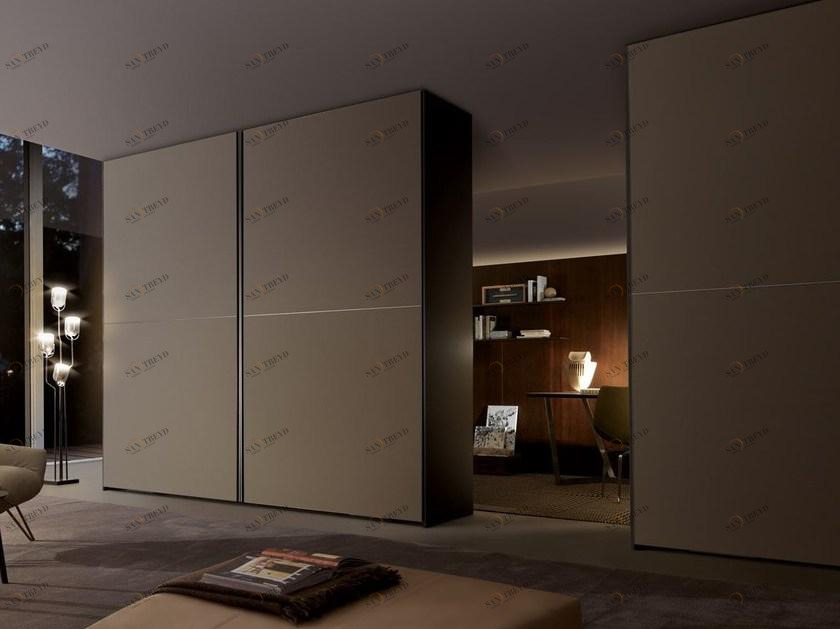 MisuraEmme Гардероб из травленого стекла с копланарными дверцами Misuraemme sun-id-1472235