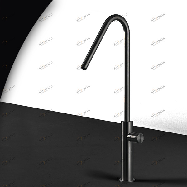 Смеситель для раковины HIRO HIR5C карбон Radomonte