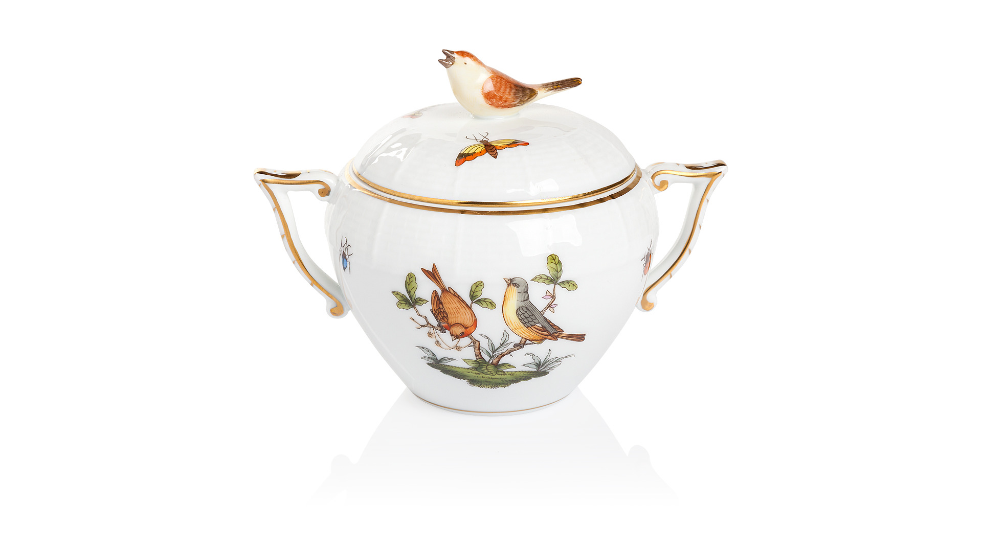 10671269 Herend Сервиз чайный Herend Ротшильд на 6 персон 21 предмет №3 Фарфор, Керамика  - Вид №2