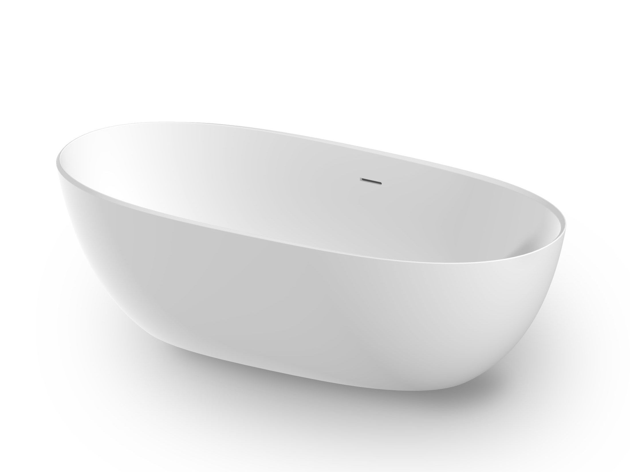 Ванна в центре комнаты в твердой поверхности Zucchetti ALOE ARCH-00099328 - Вид №1