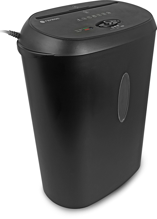 УМ24-4 Уничтожитель документов , din p-4 (4 ур-нь секр.), фрагмент 3,9х38мм, 17 лист (70г/м2), cd/пл.карты/скрепки/скобы, 24 литра Гелеос Santreyd 