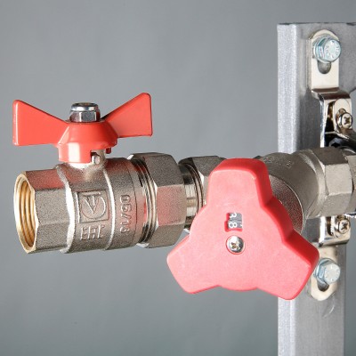 VT.GPM.06S04.R8 Узел этажный для поквартирного учета тепловой энергии Valtec 1", 8 вых., ввод справа  - Вид №6