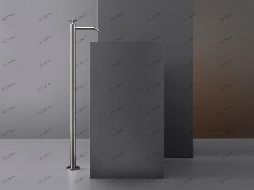 Ceadesign Смеситель для умывальника из нержавеющей стали с гидропрогрессией Cross Crx 47