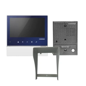 91967155 Комплект видеодомофона Commax CDV-70H2/DRC-4CGN2 7" цвет синий/серебро STLM-1501015