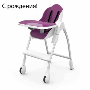 Стульчик для кормления Cocoon сливовый ORIBEL  322517 Фиолетовый