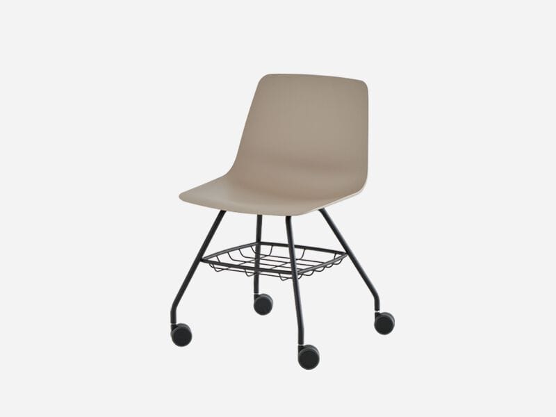 Полипропиленовый стул для конференций с подставкой для хранения INCLASS Varya XL ARCH-00087860