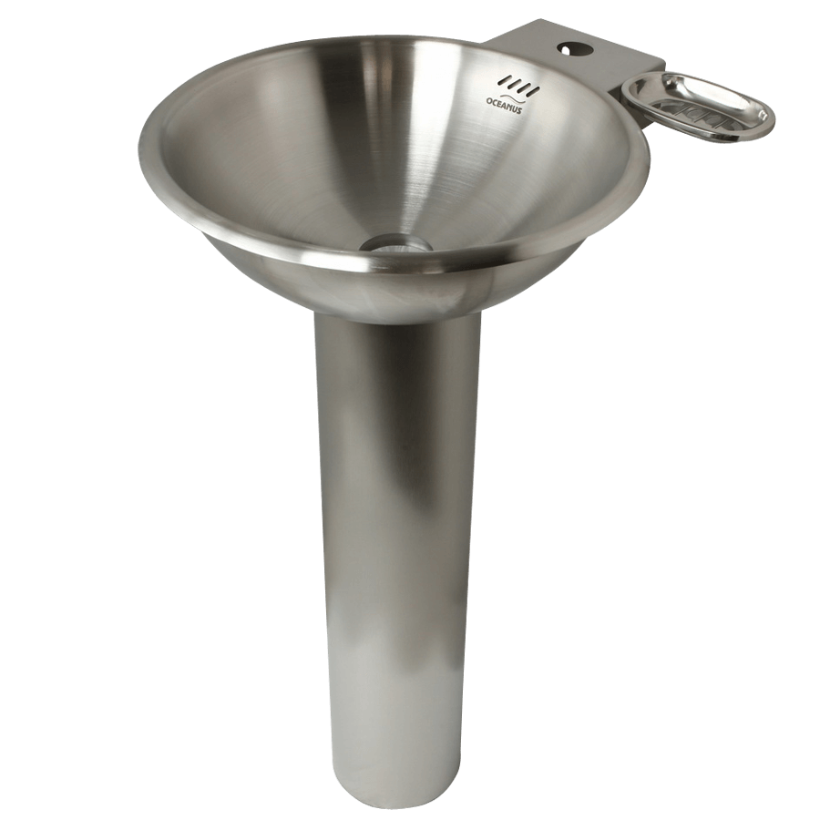 3-001.1  Раковины напольные Public Steel 