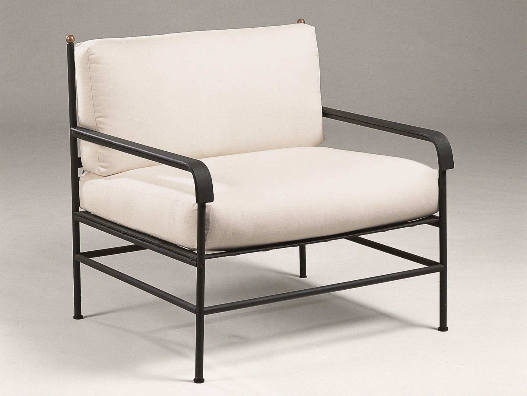 Садовое кресло из оцинкованного железа и акриловой ткани Unopiù Тоскана ARCH-00097400 - Вид №1