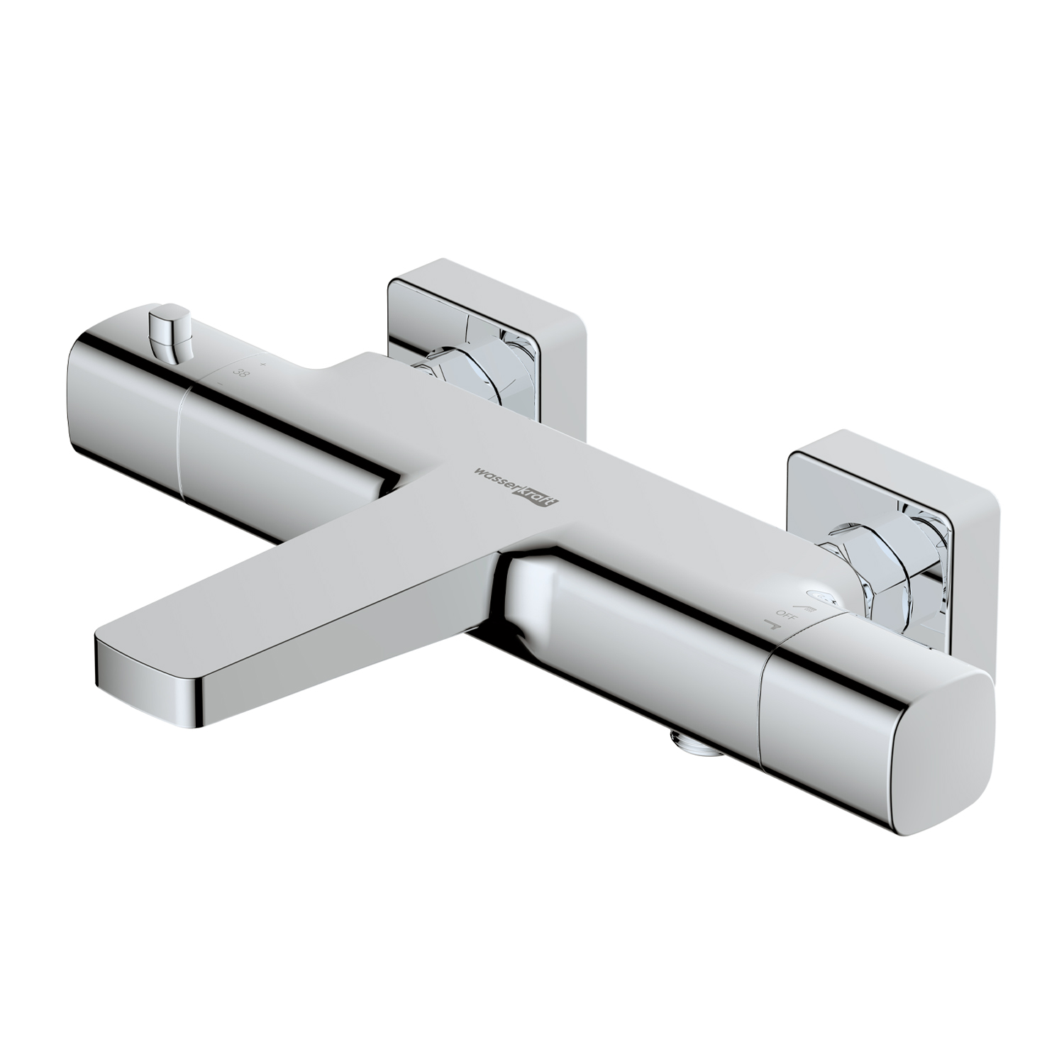 8611 Thermo Naab Термостатический смеситель для ванны WasserKRAFT Naab 8600  - Вид №2