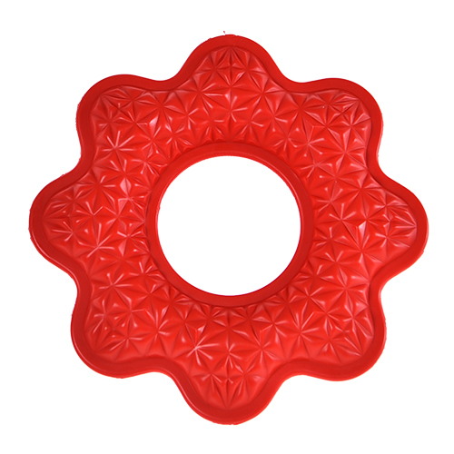 ПР0047769 Игрушка для собак Фрисби 16см TПР красный Foxie 