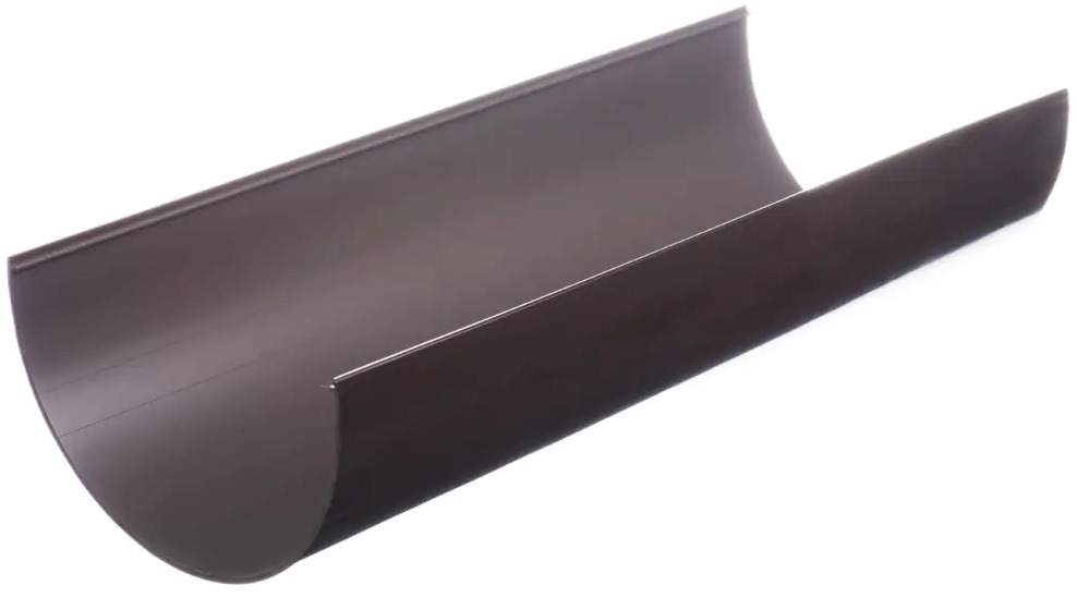 81930164 Желоб водосточный Dacha 120 мм 3 м коричневый STLM-1015902