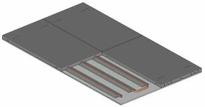 Giacomini Теплый подвесной потолок из гипсокартона