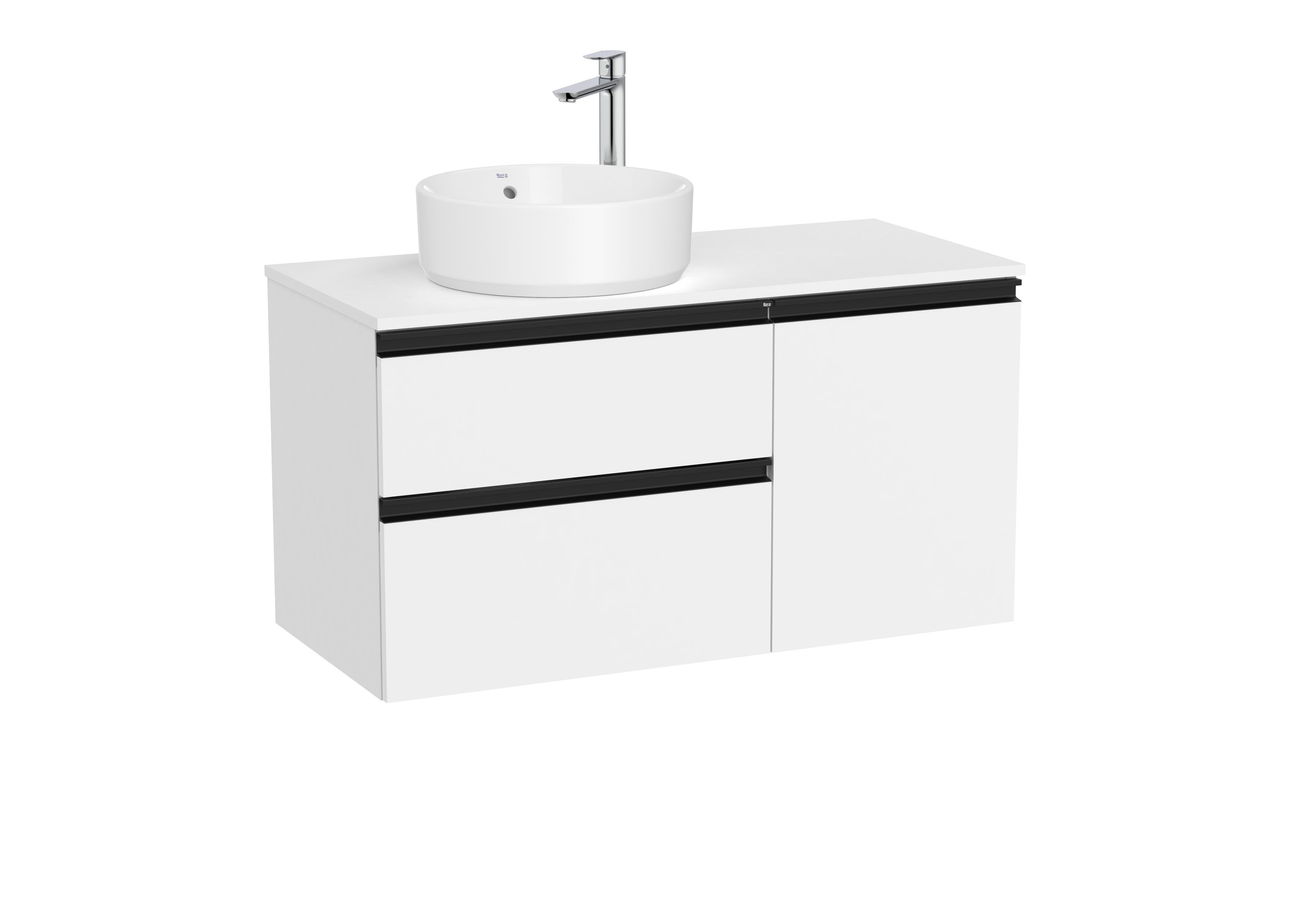 Деревянный умывальник с ящиками и дверцами Roca The Gap ARCH-00092385 - Вид №16