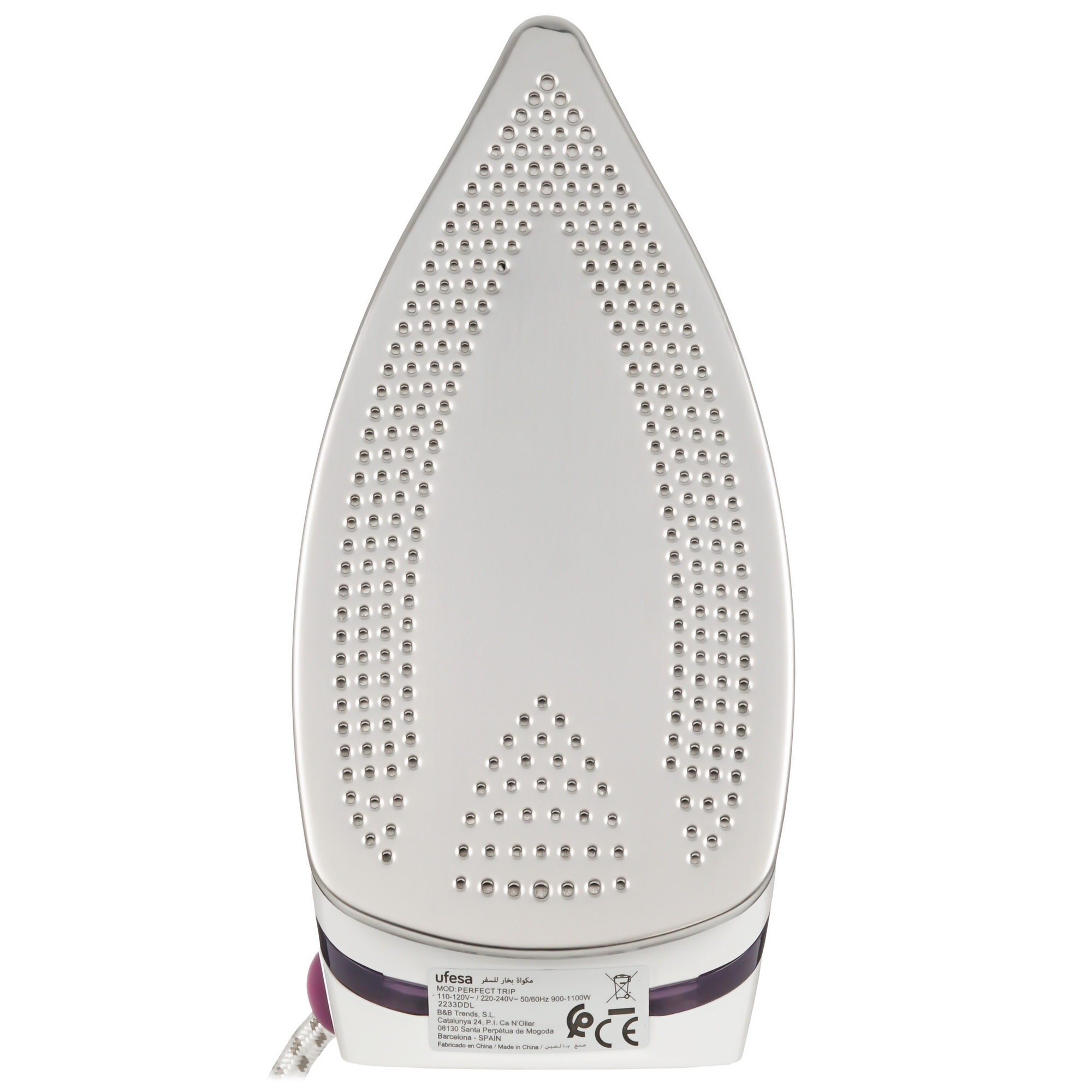9140848 Утюг Ufesa PERFECT TRIP белый STDN-0103230 - Вид №3