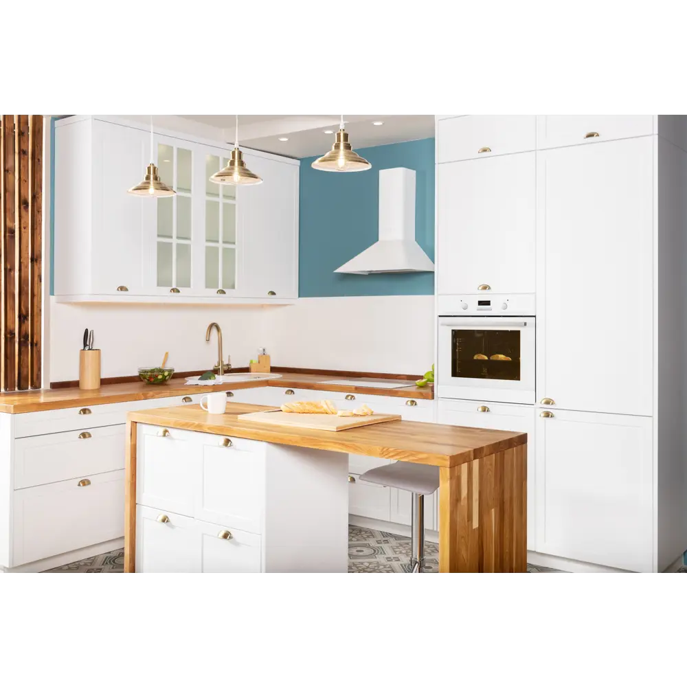 Фасад кухонный DELINIA ID Ньюпорт 59.7×38.1 см матовый белый с филенкой 82010386 STLM-0885356 - Вид №13