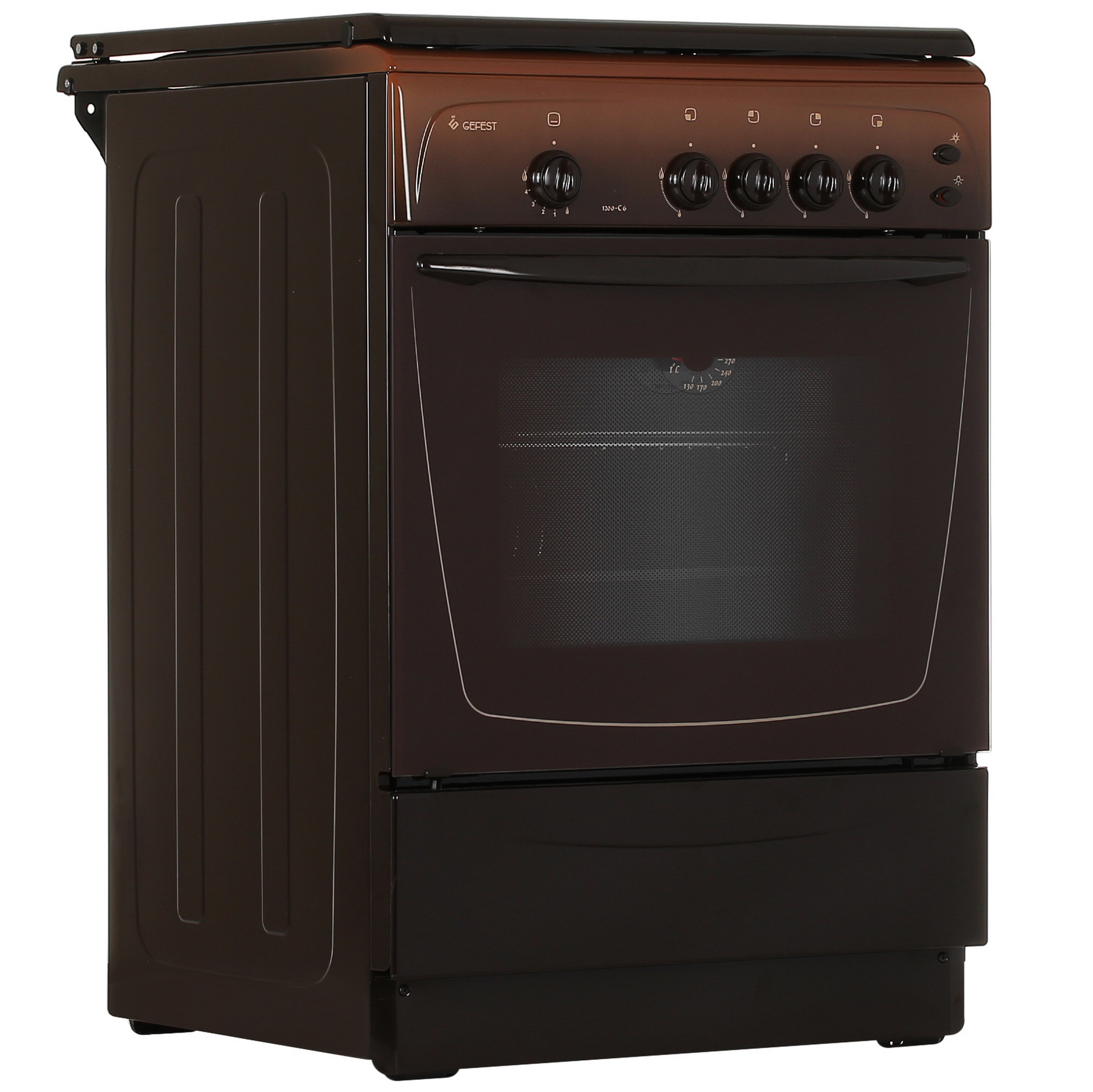 8164061 Газовая плита Gefest ПГ 1200 С6 К43 коричневый STDN-0149038 - Вид №1