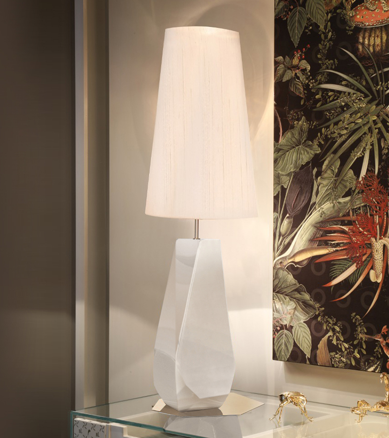 0-195 Почувствуй белую настольную лампу Boca Do Lobo  - Вид №10