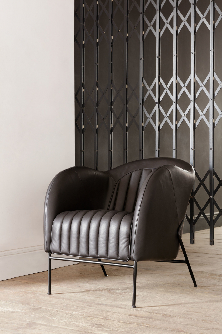 Кресло Mini черное SITS MINI 192466 Коричневый - Вид №2