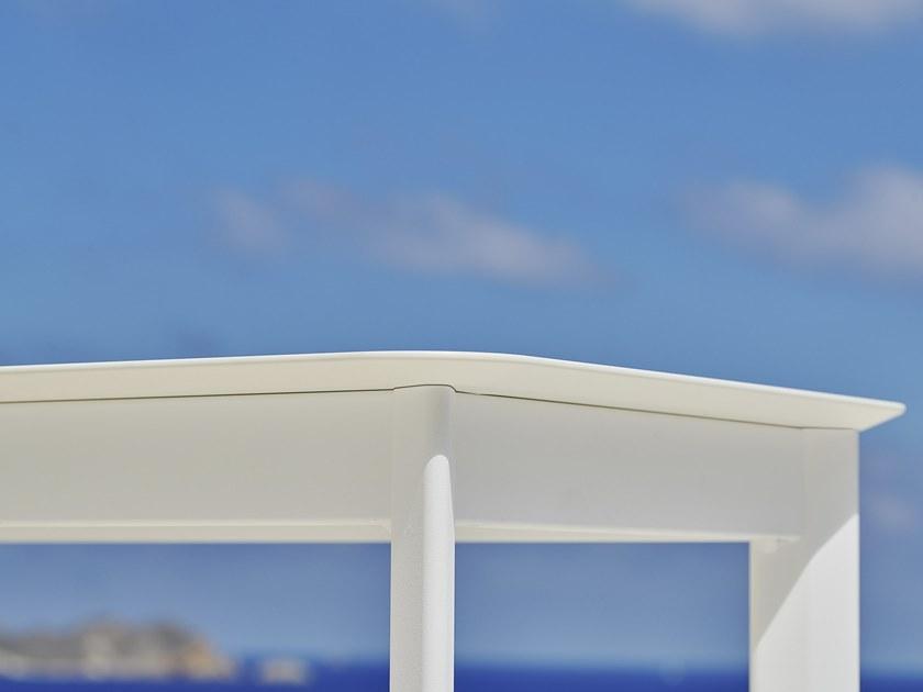 Varaschin Квадратный садовый столик из изделий из дерева в современном стиле System sun-id-1373456 - Вид №1