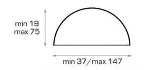 Напольная лампа из полиэтилена Kloris Moon ARCH-00135411 - Вид №4
