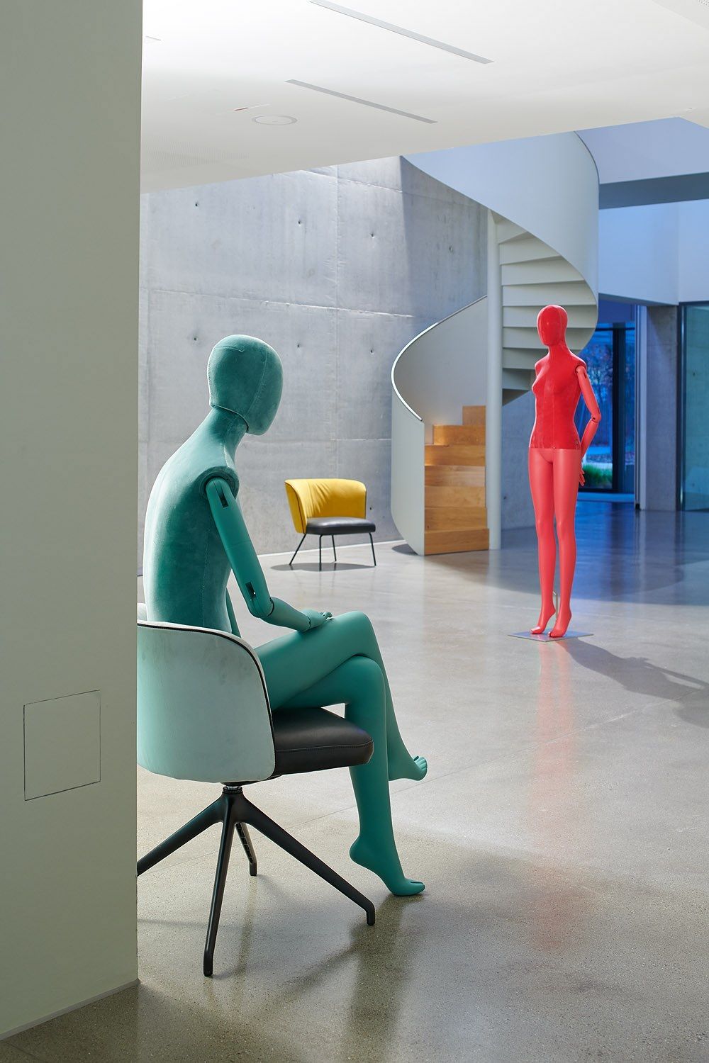 Мягкое вращающееся кресло KFF Линия Gaia ARCH-00119196 - Вид №10