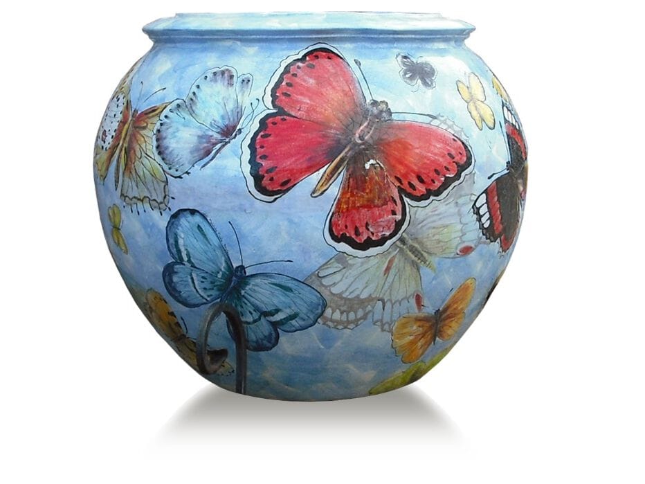 Терракотовый горшок Grandi Maioliche Ficola шаровые орки ARCH-00142336 - Вид №1