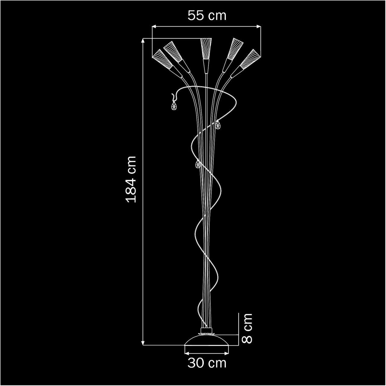 Торшер Lightstar Aereo 711750 LIGHTSTAR  081484 Белый  - Вид №1