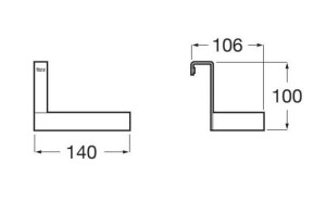Металлический держатель рулона
