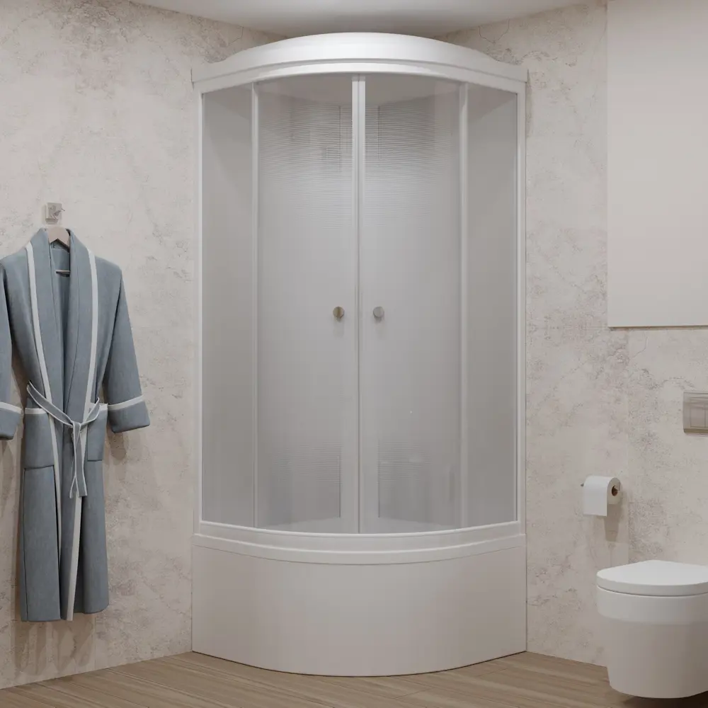 Душевая кабина Triton Лайт Б глубокий поддон 90x90 см STLM-2078396 - Вид №5