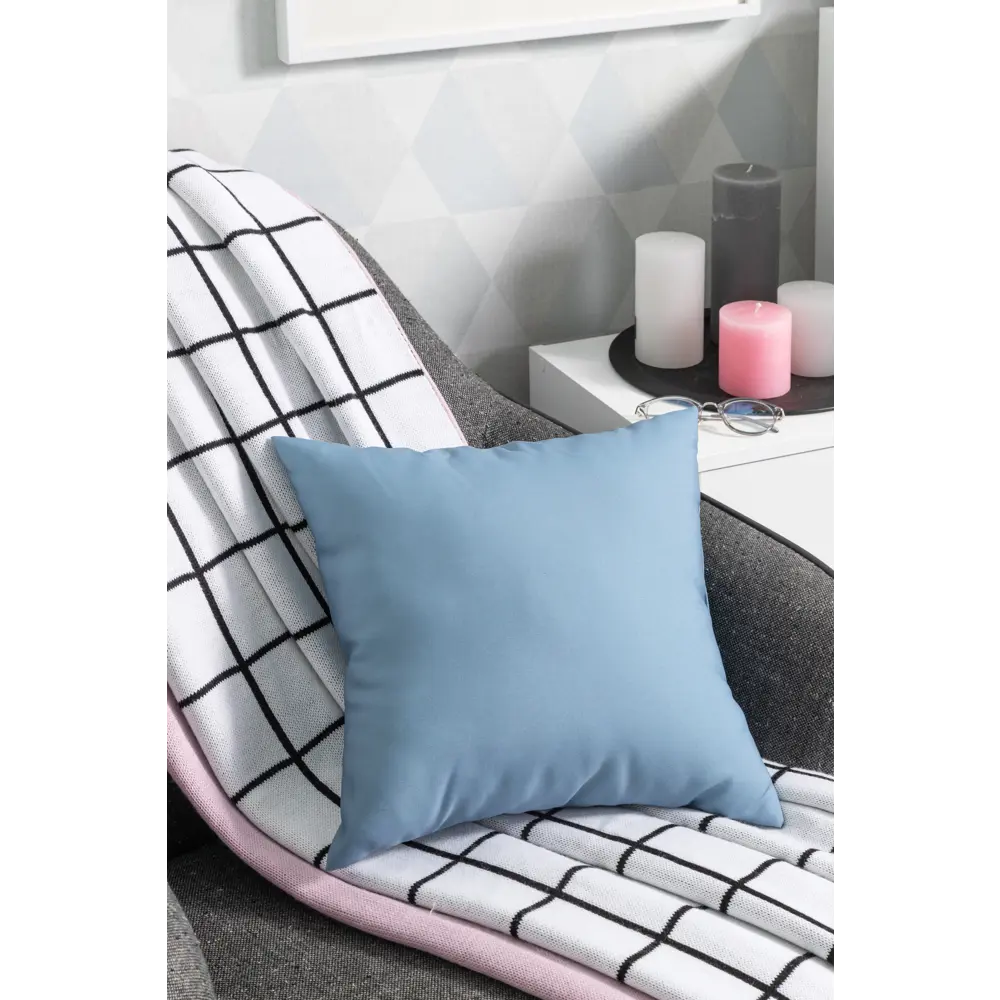 Подушка «Яркость» 40x40 см цвет серо-синий 82406734 STLM-2202083 SEASONS  - Вид №4