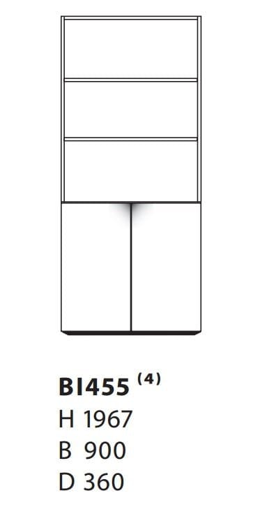 Деревянный книжный шкаф Karl Andersson Миссис Билл ARCH-00125995 - Вид №2